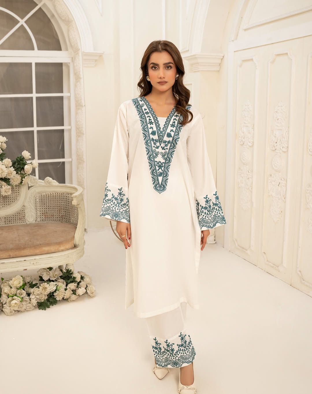 Ayat Long Length (Embroidery 2 Pcs)