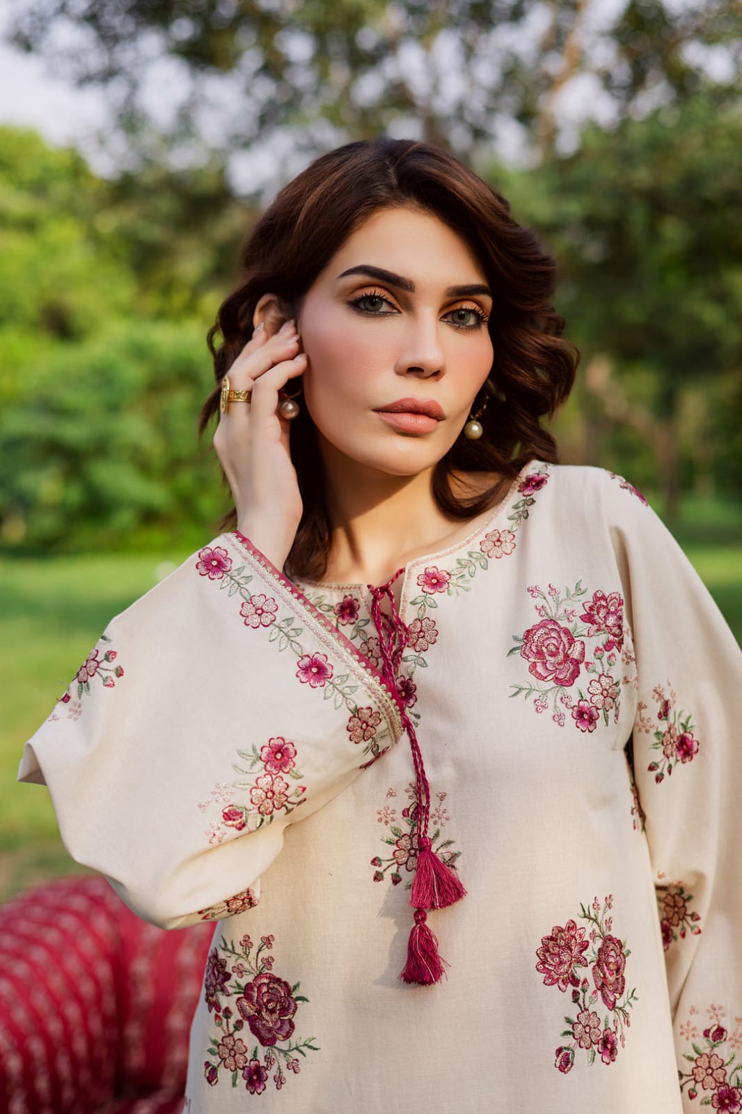 Blush (Stitched 2 Pcs)