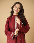 Berry 2 pc embroidered | Premium Fabric | Fast shipping |